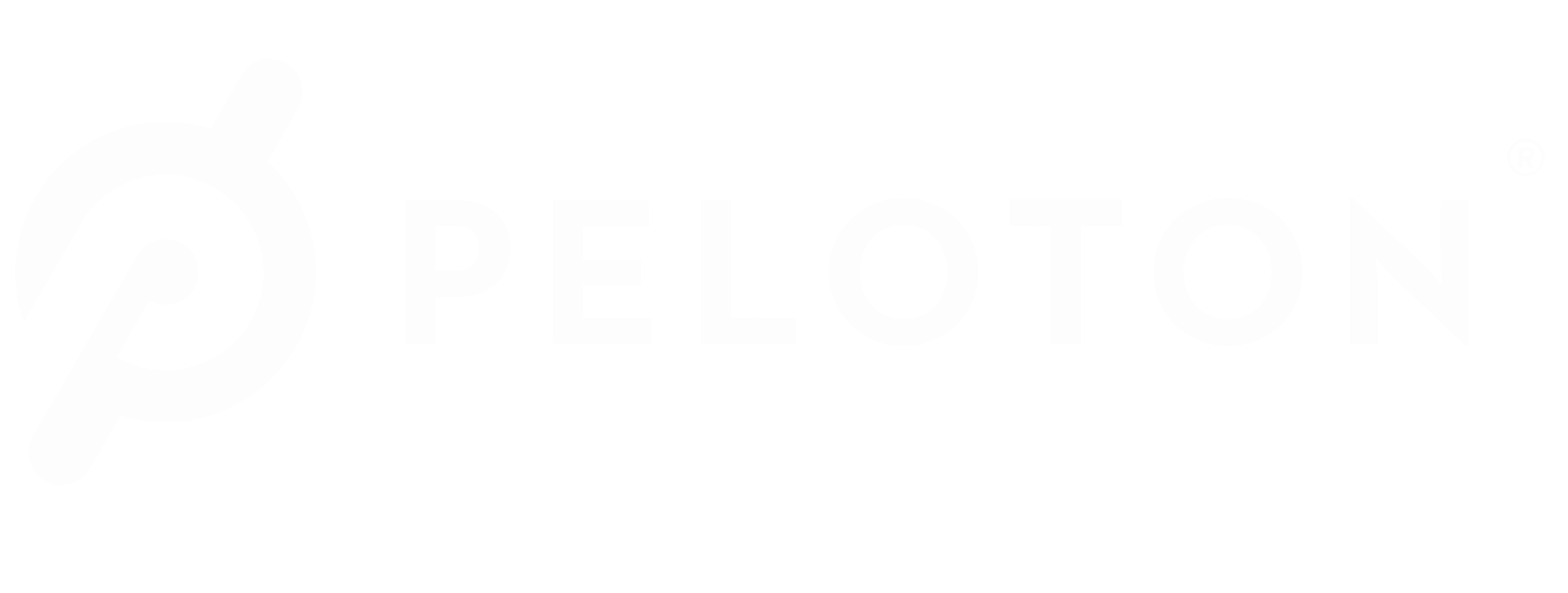 Peloton logo white