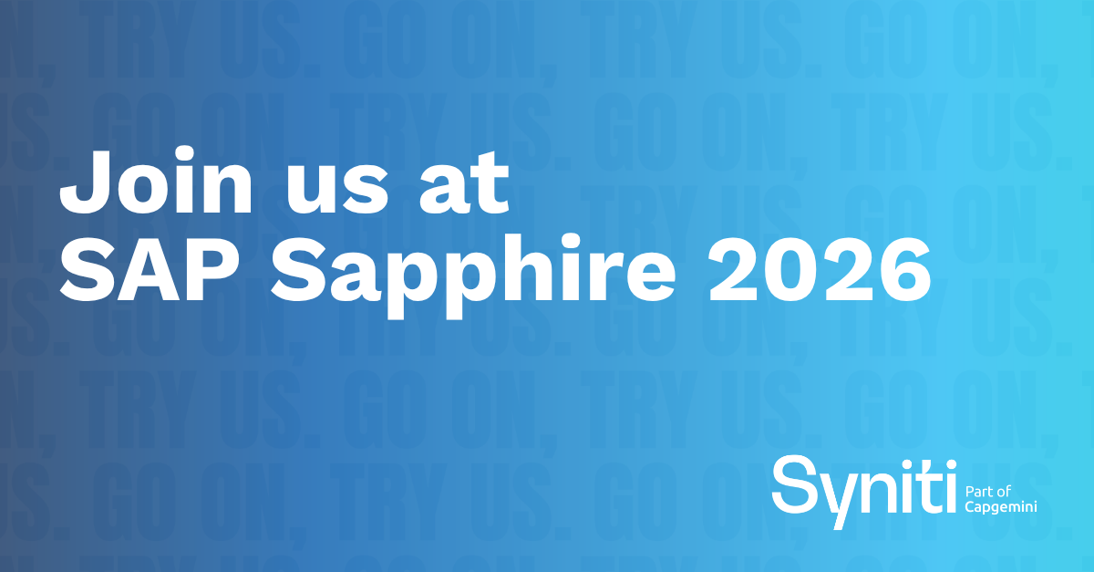 Erwarten Sie mehr auf der SAP Sapphire 2026: Warum Daten wichtiger sind denn je